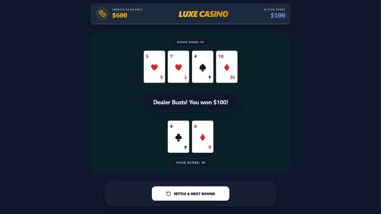 Black Jack Game