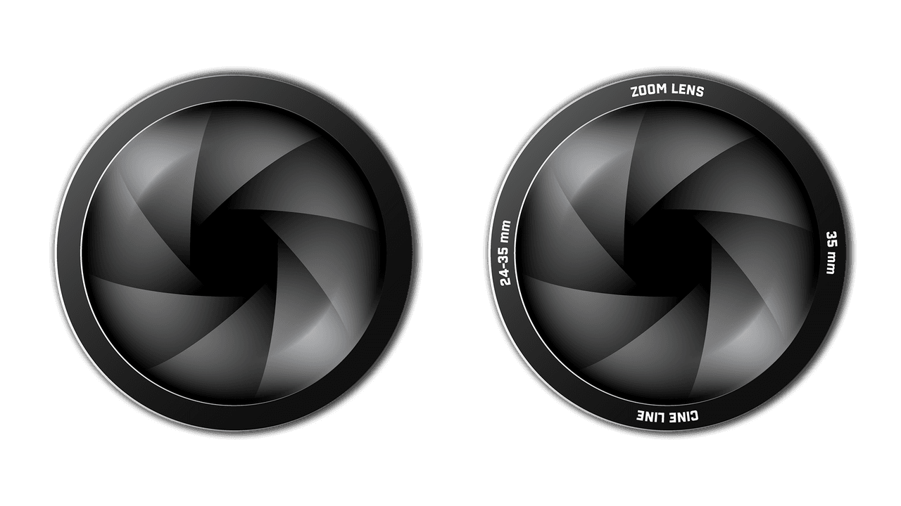 Camera Lens Illustration